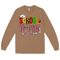 Toasted Coconut School Nurse Long Sleeve Tee - LillyAllenDesigns