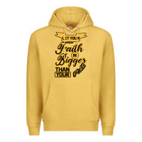 Antique Gold Let your Faith Be Bigger than your fear Premium Hoodie - Bettercallsaul