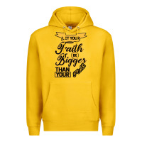 Lemon Let your Faith Be Bigger than your fear Premium Hoodie - Bettercallsaul