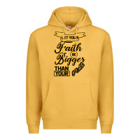 Mustard Let your Faith Be Bigger than your fear Premium Hoodie - Bettercallsaul