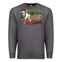 Charcoal Heather merry cluckin christmas Premium Sweatshirt - SublimationCraftShop