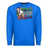 True Royal merry cluckin christmas Premium Sweatshirt - SublimationCraftShop
