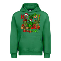 Emerald howdy christmas with cactusses Urban Hoodie - CowGirlArtShop