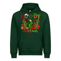 Forest Green howdy christmas with cactusses Urban Hoodie - CowGirlArtShop