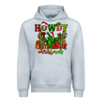Heather Grey howdy christmas with cactusses Urban Hoodie - CowGirlArtShop