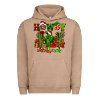 Pigment Burro howdy christmas with cactusses Urban Hoodie - CowGirlArtShop