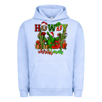 Pigment Grape Ice howdy christmas with cactusses Urban Hoodie - CowGirlArtShop
