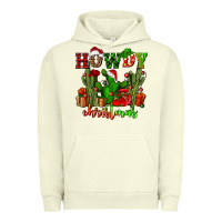 Pigment Pistachio howdy christmas with cactusses Urban Hoodie - CowGirlArtShop
