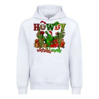 White howdy christmas with cactusses Urban Hoodie - CowGirlArtShop
