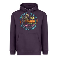 Plum some things are better left unsaid Heavyweight Hoodie - Artiststas