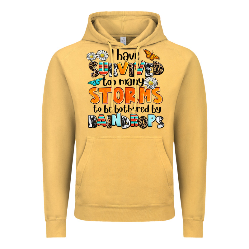 I Have Survived To May Storms To Be Bothered By Ra Vintage Hoodie by AdoDesignShop | Teevron