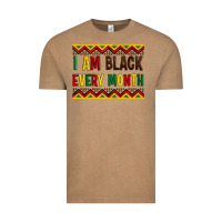 Vintage Coffee i am black every month Vintage Tee - Artiststas