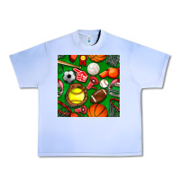 Grape Ice physical education class seamless pattern Urban Heavy Tee - BundleAndBundleShop
