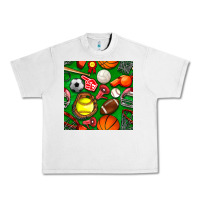 Lunar Rock physical education class seamless pattern Urban Heavy Tee - BundleAndBundleShop