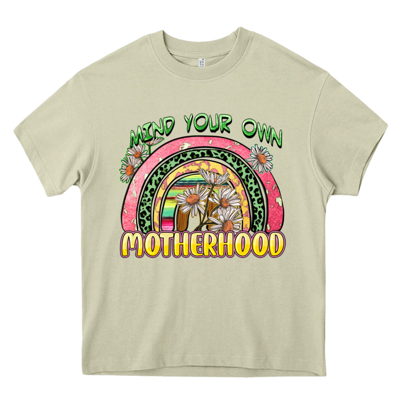 Mind Your Own Motherhood Heavy Core Tee by Zillion Design Studio | Teevron