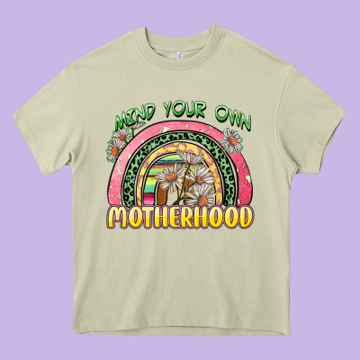 Mind Your Own Motherhood Heavy Core Tee Designed By Zillion Design Studio