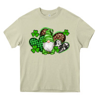 Mossy st patricks day gnome with western hearts Heavy Core Tee - Artiststas