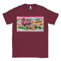 Burgundy happy easter y'all rabbit sippy cup Classic Tee - BarkalooDesign