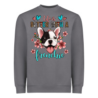 Storm life is better with a frenchie Heavyweight Sweatshirt - Jasminsmagicworld