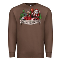 Chestnut Merry Christmas Premium Sweatshirt - SublimationCraftShop
