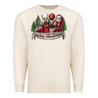 Sandshell Merry Christmas Premium Sweatshirt - SublimationCraftShop