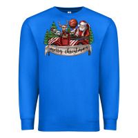 True Royal Merry Christmas Premium Sweatshirt - SublimationCraftShop