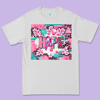 Hope Breast Cancer Premium Tee Designed By Adodesignshop