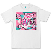 White hope breast cancer Premium Tee - AdoDesignShop