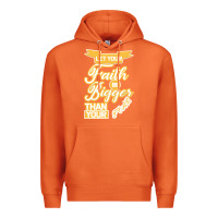 Carrot Let Your Faith Be Bigger Than Your Fear Premium Hoodie - Bettercallsaul