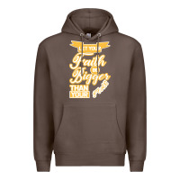 Coffee Let Your Faith Be Bigger Than Your Fear Premium Hoodie - Bettercallsaul