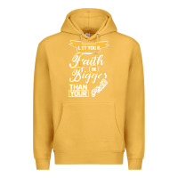 Mustard Let Your Faith Be Bigger Than Your Fear Premium Hoodie - Bettercallsaul
