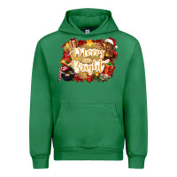 Emerald merry and bright Urban Hoodie - CowGirlArtShop