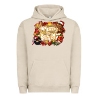 Pigment French Oak merry and bright Urban Hoodie - CowGirlArtShop