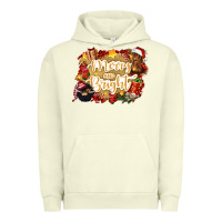 Pigment Pistachio merry and bright Urban Hoodie - CowGirlArtShop