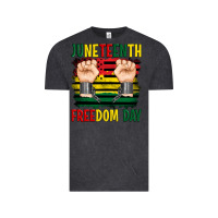 Vintage Black juneteenth freedom day Vintage Tee - Artiststas