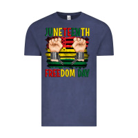 Vintage Denim juneteenth freedom day Vintage Tee - Artiststas