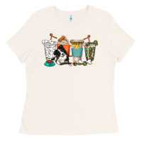 Bone alaskan border collie dog coffee cups Ladies Tee - texasbilliewilder