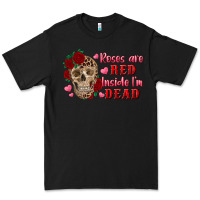 Black roses are red inside i'm dead Skull Premium Tee - RanaPortraitStore