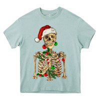 Arona Christmas Skeleton Heavy Core Tee - RanaPortraitStore