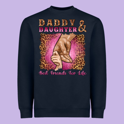 Daddy And Daughter Best Friends For Life Heavyweight Sweatshirt Designed By Artiststas