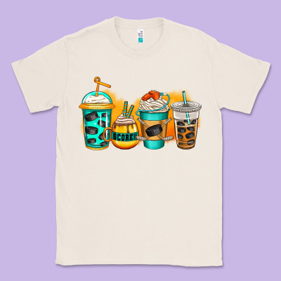 Ice Hockey Coffee Classic Tee Designed By Jasminsmagicworld