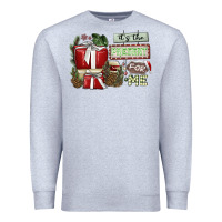 Heather Grey It's The Present For Me Premium Sweatshirt - SublimationCraftShop
