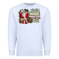 White It's The Present For Me Premium Sweatshirt - SublimationCraftShop