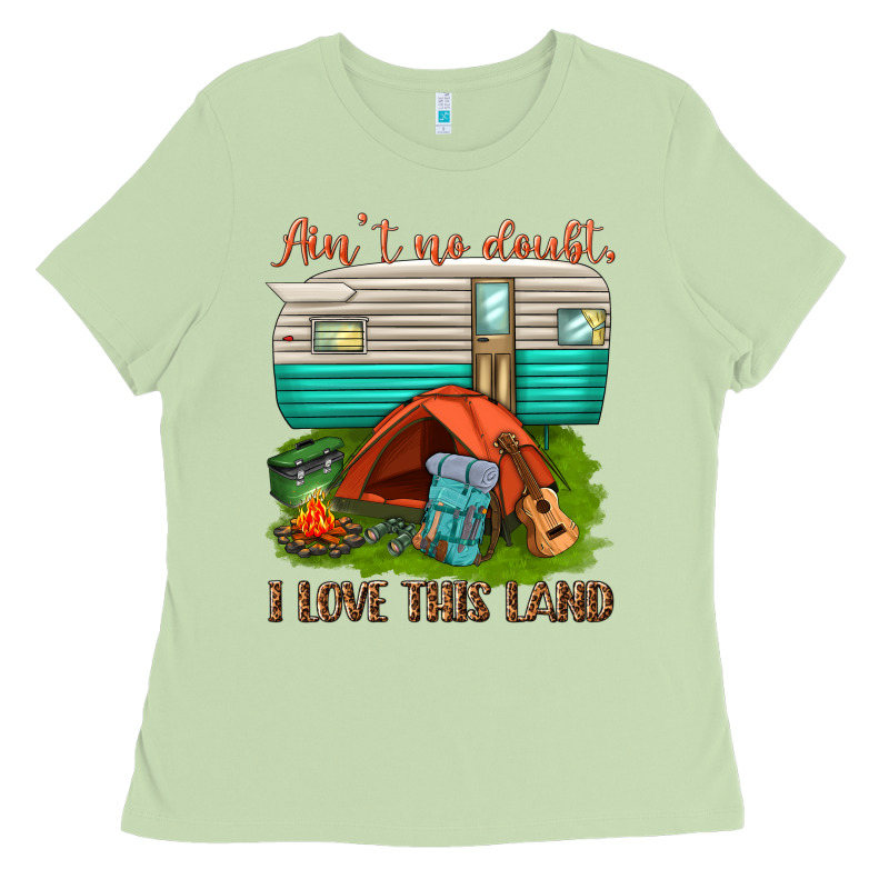 Ain T No Doubt I Love This Land Ladies Tee by texasbilliewilder | Teevron