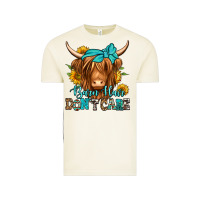 Vintage Arctic barn hair don't care long haired cow Vintage Tee - Jasminsmagicworld