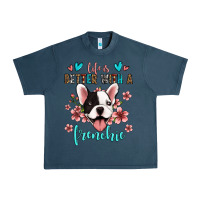 Midnight Navy life is better with a frenchie Urban Heavy Tee - Jasminsmagicworld