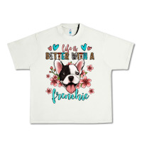 Pistachio life is better with a frenchie Urban Heavy Tee - Jasminsmagicworld