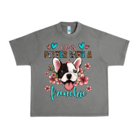Tornado life is better with a frenchie Urban Heavy Tee - Jasminsmagicworld