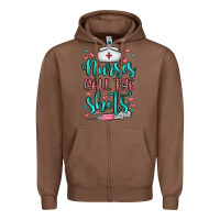 Chestnut nurses call the shots Zipper Hoodie - NancyCooperArtShop