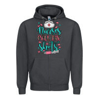 Smoke nurses call the shots Zipper Hoodie - NancyCooperArtShop